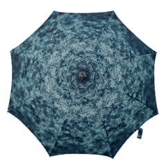 Water Splash Texture  Hook Handle Umbrellas (small) by artworkshop