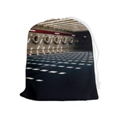 Dark Tunnels Within A Tunnel Drawstring Pouch (xl) by artworkshop