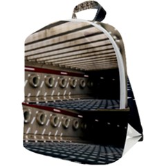 Dark Tunnels Within A Tunnel Zip Up Backpack by artworkshop