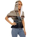 Dark tunnels within a tunnel Lightweight Drawstring Hooded Top View3