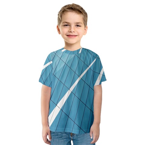 Design Texture Kids  Sport Mesh Tee by artworkshop