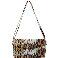 Art Installation Science Museum London Removable Strap Clutch Bag by artworkshop