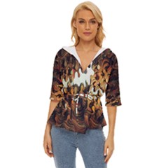 Art Installation Science Museum London Lightweight Drawstring Hooded Top by artworkshop