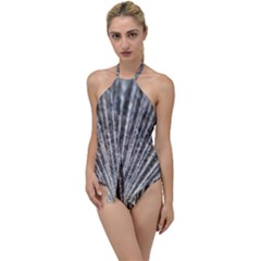 Light Cloud Go With The Flow One Piece Swimsuit by artworkshop