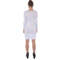 Pattern Abstrakwallpaper Asymmetric Cut-Out Shift Dress View2