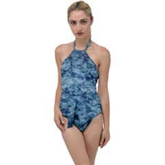 Texture Reef Pattern Go With The Flow One Piece Swimsuit by artworkshop