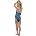 Texture Reef Pattern Go with the Flow One Piece Swimsuit View2