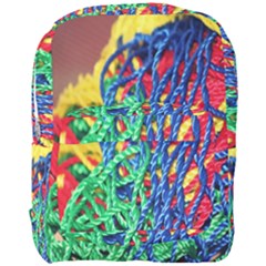 Thread Texture Pattern Full Print Backpack by artworkshop