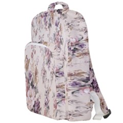 Vintage Floral Pattern Double Compartment Backpack by artworkshop