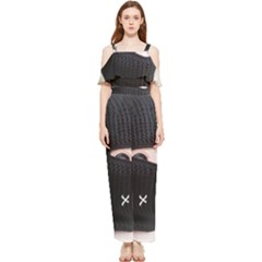 Hood 2 Draped Sleeveless Chiffon Jumpsuit by Holyville