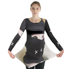 Ski Mask  Long Sleeve Tunic  by Holyville