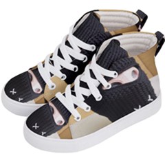 Ski Mask  Kids  Hi-top Skate Sneakers by Holyville