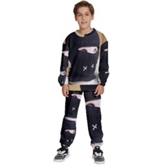 Ski Mask  Kids  Sweatshirt Set by Holyville