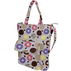 Donuts! Shoulder Tote Bag by fructosebat