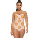 Orange Slices! Retro Full Coverage Swimsuit View1