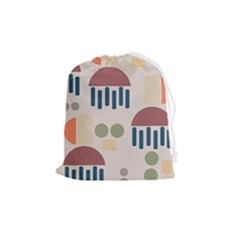 Art Background Abstract Design Drawstring Pouch (medium) by Jancukart