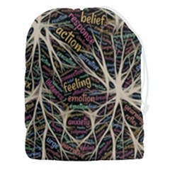 Mental Human Experience Mindset Art Drawstring Pouch (3xl) by Jancukart