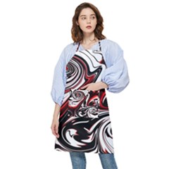 Modern Art Design Fantasy Surreal Pocket Apron by Ravend