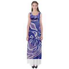 Abstract T- Shirt Abstract Colourful Aesthetic Beautiful Dream Love Romantic Retro Dark Design Vinta Empire Waist Maxi Dress by maxcute