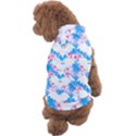 Bats Pattern T- Shirt White Bats And Bows Blue Pink T- Shirt Dog Sweater View2