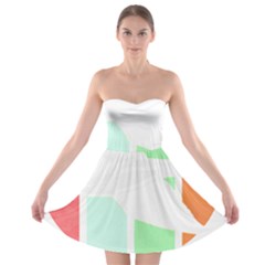 Bird Lover T- Shirtbird T- Shirt (14) Strapless Bra Top Dress by maxcute