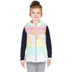 Bird Lover T- Shirtbird T- Shirt (16) Kids  Hooded Puffer Vest by maxcute
