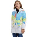 Bird Lover T- Shirtbird T- Shirt (9) Kid s Hooded Longline Puffer Jacket View3