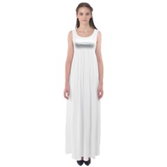 Black And White Pattern T- Shirt Black And White Pattern 3 Empire Waist Maxi Dress by maxcute