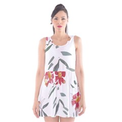 Botanical T- Shirt Botanical Graceful Chag T- Shirt Scoop Neck Skater Dress by maxcute