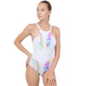 Butterfly Lover T- Shirtbutterfly T- Shirt High Neck One Piece Swimsuit View1