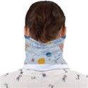 Cosmos T- Shirt Cute Baby Cosmic Pattern T- Shirt Face Covering Bandana (Adult) View2