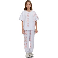 Doberman Pinscher T- Shirt Doberman Pinscher Dog Pattern T- Shirt Kids  Tee And Pants Sports Set by maxcute