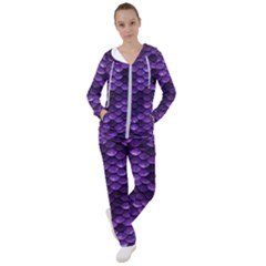 Purple Scales! Women s Tracksuit by fructosebat