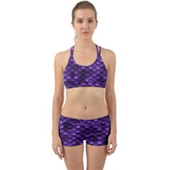Purple Scales! Back Web Gym Set by fructosebat