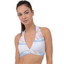 Fishing Lover T- Shirtfish T- Shirt (8) Halter Plunge Bikini Top View1