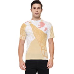 Giraffe T- Shirt Giraffe T- Shirt Men s Short Sleeve Rash Guard by maxcute
