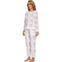 Great Dane Dog Pattern T- Shirt Great Dane Dog Pattern T- Shirt Womens  Long Sleeve Lightweight Pajamas Set View2