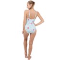 Hawaii T- Shirt Hawaii Flower Bird Fashion T- Shirt High Neck One Piece Swimsuit View2