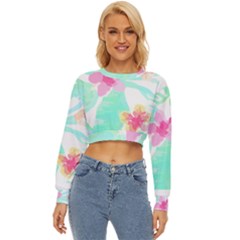 Hawaii T- Shirt Hawaii Flower Pattern T- Shirt Lightweight Long Sleeve Sweatshirt by maxcute