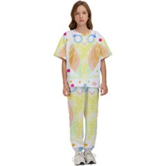 Owl Design T- Shirtowl T- Shirt Kids  Tee And Pants Sports Set by maxcute