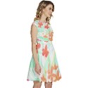 Tropical T- Shirt Tropical Garden Pluriflor T- Shirt Cap Sleeve High Waist Dress View3