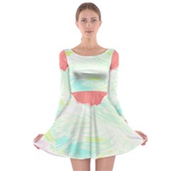 Tropical T- Shirt Tropical Gorgeous Tubifloras T- Shirt Long Sleeve Skater Dress by maxcute