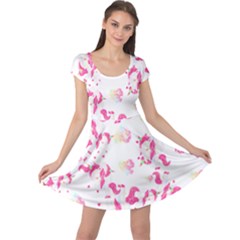 Unicorn Rainbow Heart T- Shirt Rainbow Unicorn Heart T- Shirt Cap Sleeve Dress by maxcute