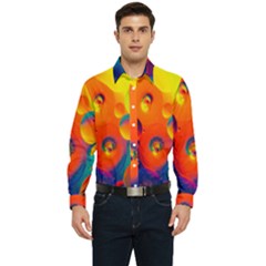Colorfull Pattern Men s Long Sleeve  Shirt by artworkshop