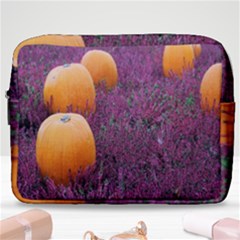  Autumn Decoration Autumn Flowers Autumn Plant Make Up Pouch (large) by artworkshop