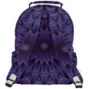 Shape Geometric Symmetrical Rounded Multi Pocket Backpack View3
