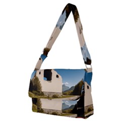  Us Ventag Eagles Travel Poster Graphic Style Redbleuwhite  Full Print Messenger Bag (m) by steakspro94