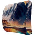Abstract Color Colorful Mountain Ocean Sea Back Support Cushion View3