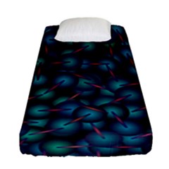 Background Abstract Textile Design Fitted Sheet (single Size) by Ravend