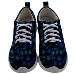 Background Abstract Textile Design Mens Athletic Shoes by Ravend